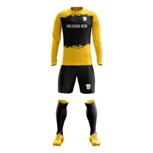 Durable Goalkeeper Uniform with Enhanced Padding